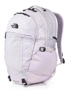 THE NORTH FACE WOMEN'S RECON BACKPACK LAVENDER FOG- TNF BLACK
